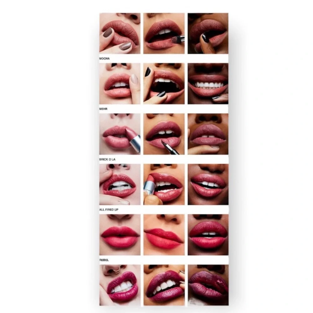 💋 MAC Powder Kiss Lipstick MULL IT OVER 989 NEW 💄 - Picture 8 of 10